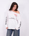 Off shoulder Longsleeve white