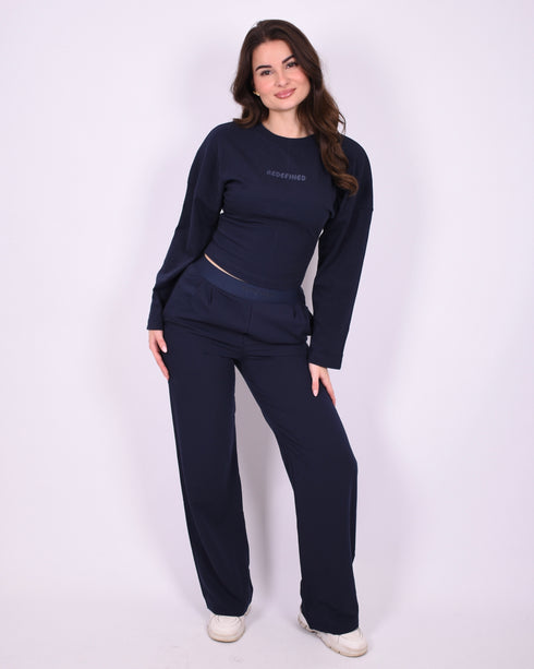 redefined pants navy