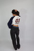 Priority focus Cropped longsleeve navy pre-order 29/8
