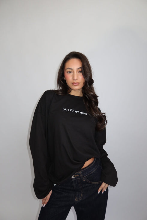 Priority ‘mind’ longsleeve black