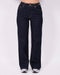 Gold detail stretch jeans dark blue