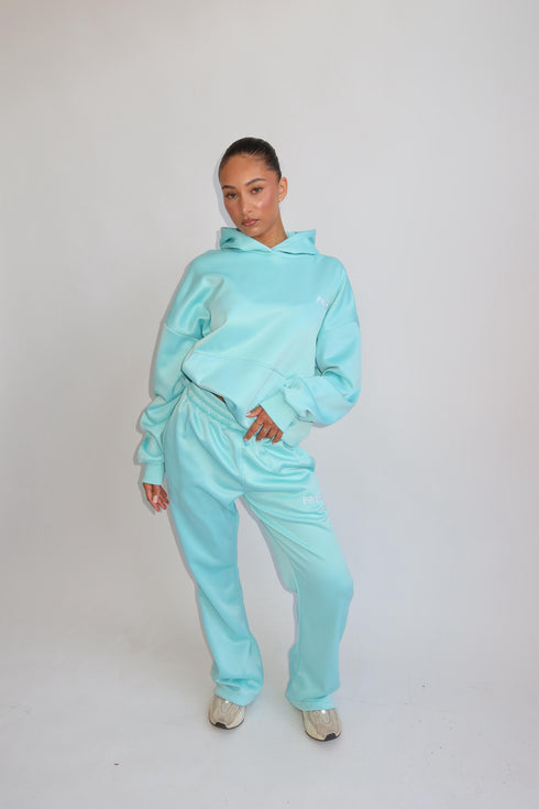 priority sporty tracksuit ocean blue