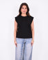 Sleeveless t-shirt Black