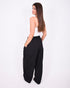 baggy Parachute pants black