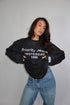 Priority Destroyed Amsterdam longsleeve washed black