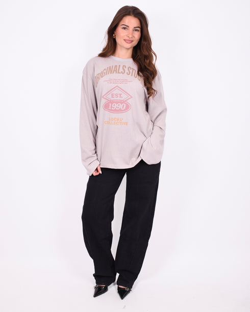 studio longsleeve grey