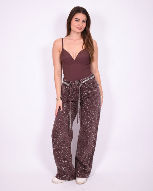 Stargaze stretch jeans Brown