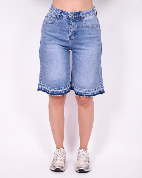 raw hem jort blue