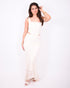 Lace corset two piece Cream