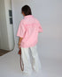 Priority amsterdam boxy fit blouse pink