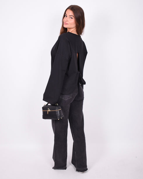 bow longsleeve black