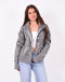 Paisley knit vest light grey