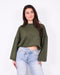 basic oversized t-shirt green