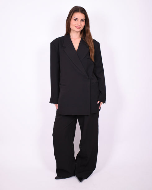 Bibi boxy blazer black