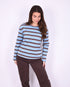striped longsleeve blue/brown