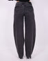 Dark grey Barrel stretch jeans