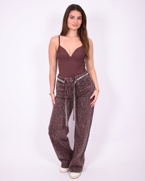 Stargaze stretch jeans Brown