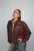 priority jeans windjacket brown