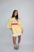 Priority country club tee yellow