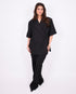 Bibi short sleeve blazer black pre-order 1/4