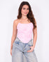 Kylie corset top pink