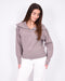 Zip Cardigan taupe
