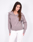Zip Cardigan taupe