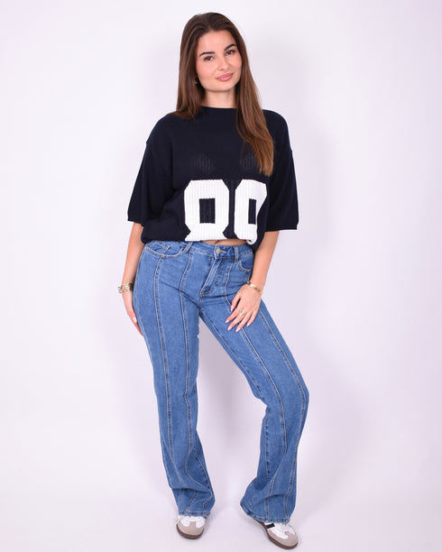 redefined knit jersey navy