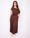 Maya dress brown