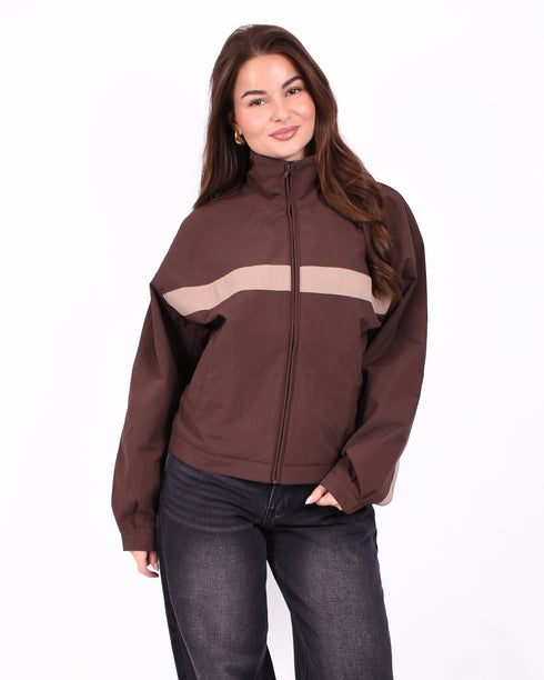 Saint jacket Brown/taupe