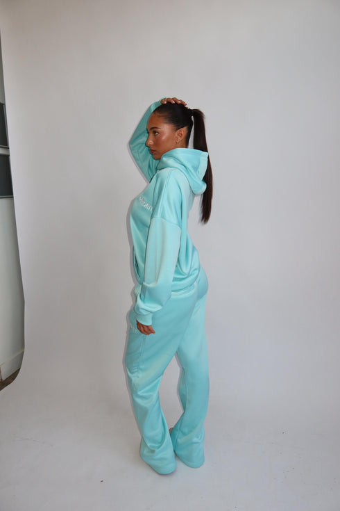 priority sporty tracksuit ocean blue