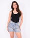 Basic tank top black