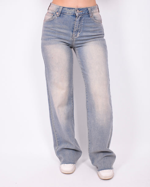 Vintage washed tall stretch jeans