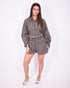 Summer Striped set brown