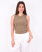 studs tank top kaki