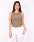 studs tank top kaki