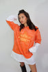 Priority sweaterdress orange