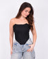 Kylie corset top black