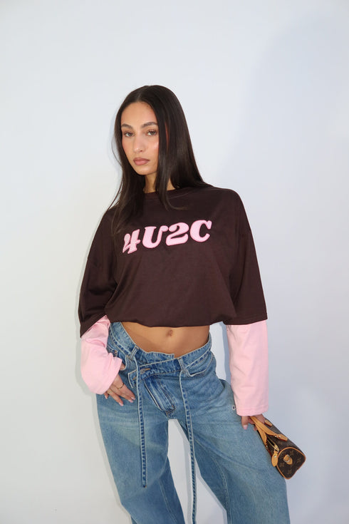 4u2c longsleeve choco
