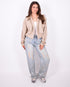 nyra trench jacket creme