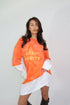 Priority sweaterdress orange