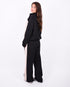 Avery contrast tracksuit black
