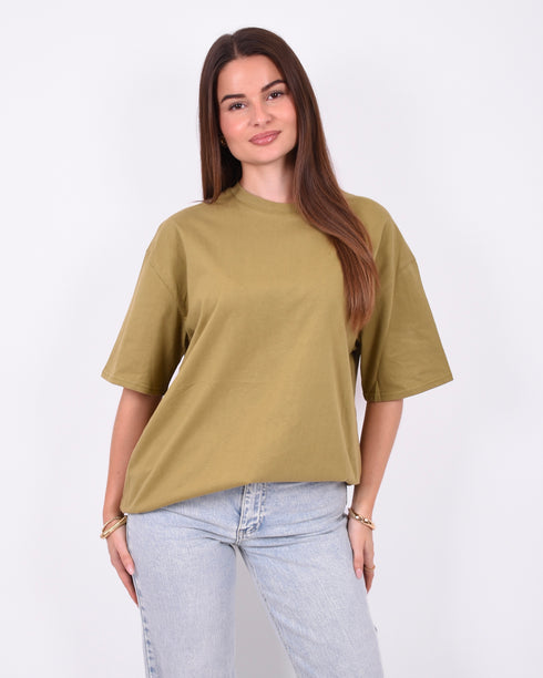 basic tee green