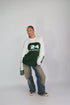Priority paneled longsleeve green