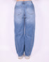 Petit Balloon patch stretch jeans