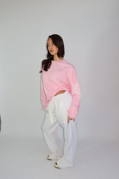 priority tall jogger white