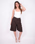 pantalon jort brown