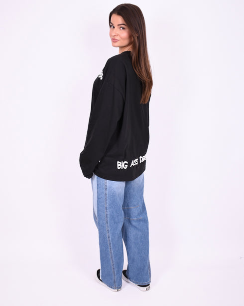 Petit Balloon patch stretch jeans