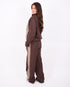 Avery Contrast Tracksuit Brown