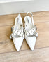 Slingbacks white